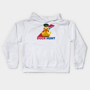 Cruising Rubber Duck Hunt Kids Hoodie